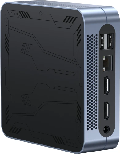 Неттоп Acer Gadget ETBox X i3 1220P (1.5) 16Gb SSD512Gb UHDG Windows 11 Pro GbitEth WiFi BT 120W черный/серый