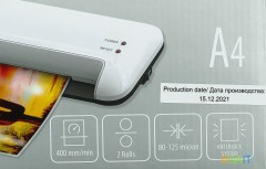 Ламинатор Cactus CS-LAB-A4400 белый A4 (80-125мкм) 40см/мин (2вал.) лам.фото
