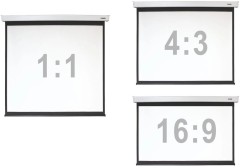 Экран Digis 167" 300x300см Electra-F DSEF-1110 1:1 настенно-потолочный рулонный (моторизованный привод)