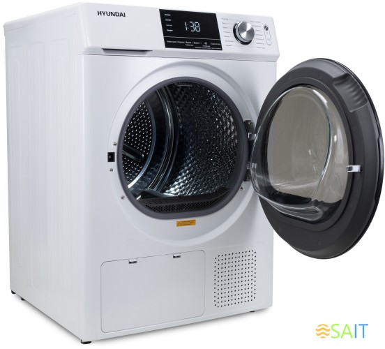 Сушильная машина Hyundai DFE9401 кл.энер.:A++ макс.загр.:10кг белый