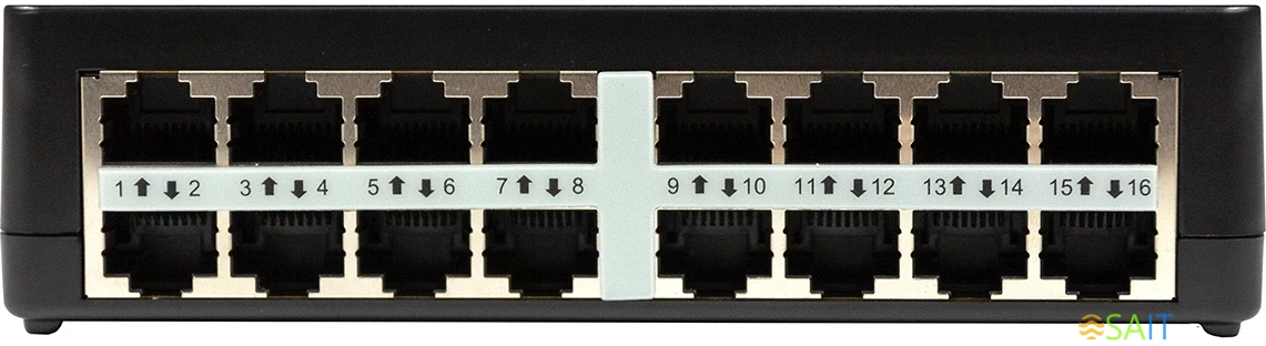 Коммутатор Origo OS1116 OS1116/A1A (L2) 16x100Мбит/с неуправляемый
