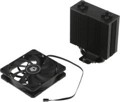 Устройство охлаждения(кулер) ID-Cooling SE-224-XTS Soc-AM5/AM4/1200/1700/1851 черный 4-pin 29dB Al+Cu 220W 650gr Ret (SE-224-XTS BLACK)