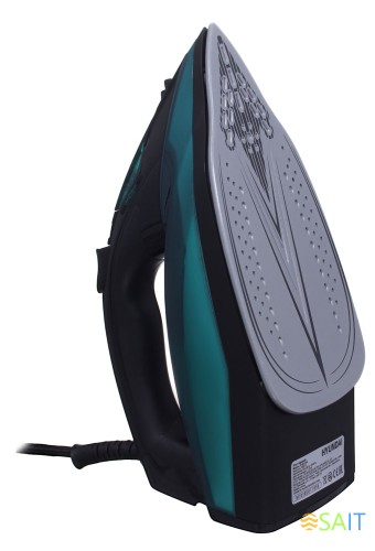 Утюг Hyundai H-SI01124 2600Вт черный/зеленый