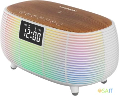 Радиобудильник Hyundai H-RCL231 белый LCD подсв:белая часы:цифровые FM