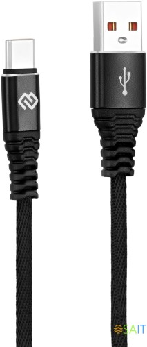 Кабель Digma DG-USBA-С-2M-27W USB (m)-USB Type-C (m) 2м черный