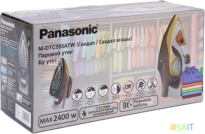 Утюг Panasonic NI-DTC555ATW 2400Вт сандаловый