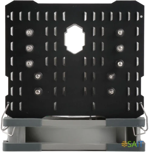 Устройство охлаждения(кулер) Thermalright Macho 120 Rev.B Soc-AM4/AM3+/1150/1151/1200/2011/2066/1700 черный 4-pin 19-25dB Al+Cu Ret (MACHO-120-B)