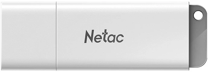 Флеш Диск Netac 64GB U185 NT03U185N-064G-32WH USB3.0 белый