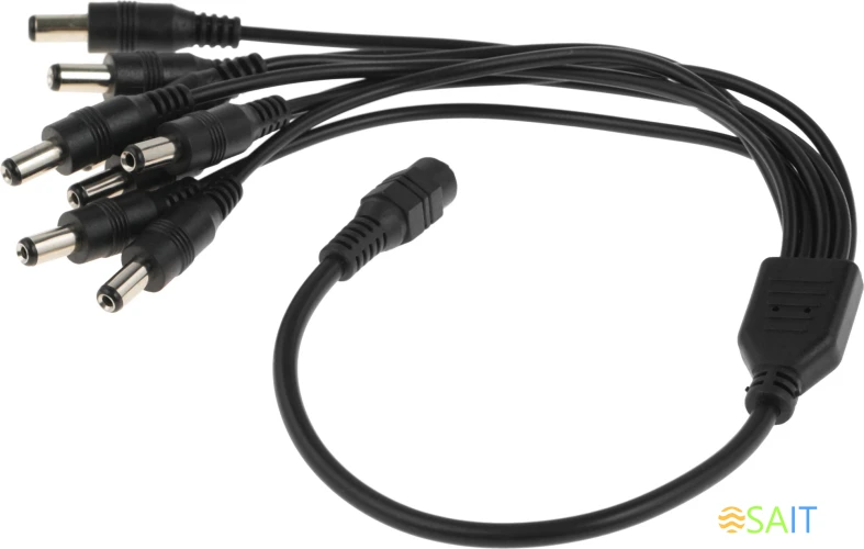 Разветвитель Falcon Eye W-SP1-8H DC (m)/8xDC (m) 0.4м черный