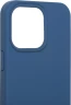 Чехол (клип-кейс) Deppa для Apple iPhone 15 Pro Max Liquid Silicone синий
