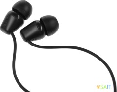 Гарнитура внутриканальные Sony WI-C100 черный беспроводные bluetooth шейный обод