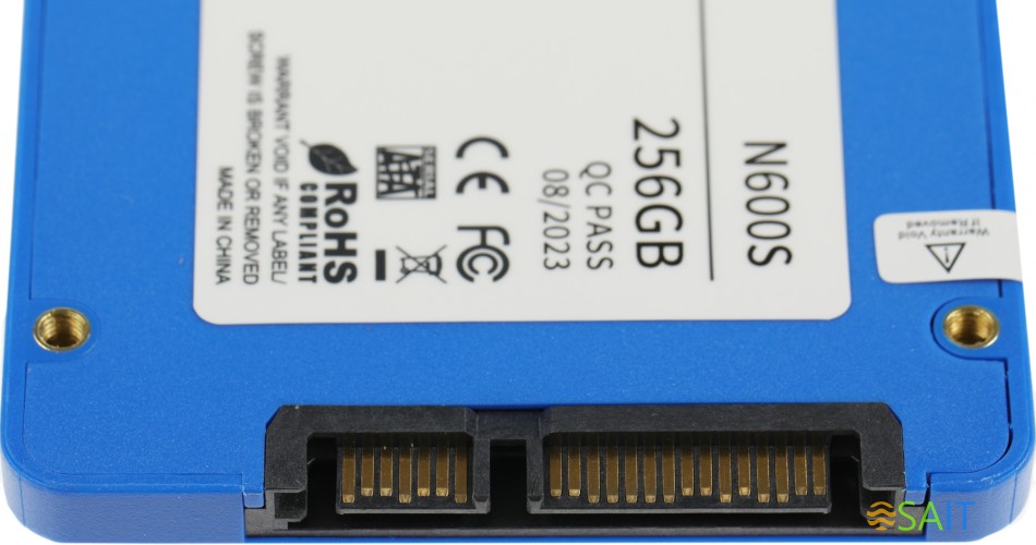 Накопитель SSD Netac SATA-III 256GB NT01N600S-256G-S3X N600S 2.5"