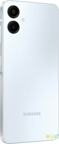 Смартфон Samsung SM-A065F Galaxy A06 128Gb 4Gb голубой моноблок 3G 4G 2Sim 6.7" 720x1600 Android 14 50Mpix 802.11 a/b/g/n/ac GPS GSM900/1800 GSM1900 A-GPS microSD max1024Gb