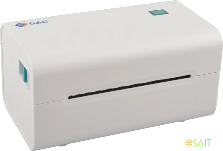 Термопринтер G&G GG-D420 203dpi 152мм/с/USB для печ.накл. белый