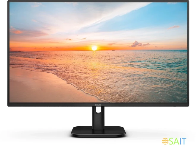 Монитор Philips 27" E Line 27E1N1100D черный IPS LED 4ms 16:9 HDMI матовая 250cd 178гр/178гр 1920x1080 120Hz VGA DP FHD