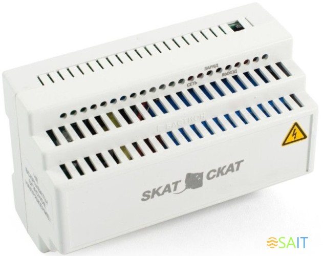 Источник бесперебойного питания Бастион Skat-12DC-1.0 10Вт 30ВА белый