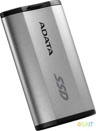 Накопитель SSD A-Data USB-C 1TB SD810-1000G-CSG SD810 1.8" серый