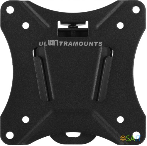 Кронштейн для телевизора Ultramounts UM810F черный 13"-27" макс.25кг настенный фиксированный