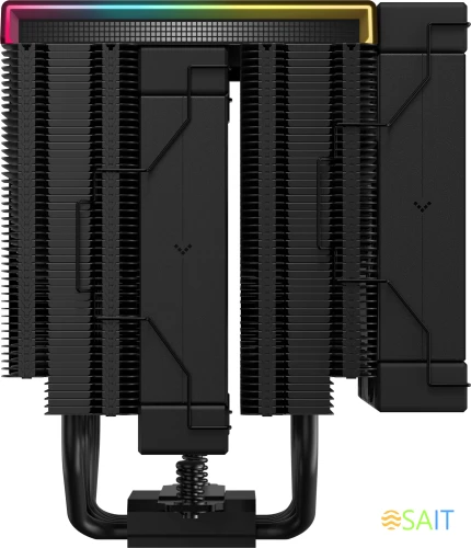 Устройство охлаждения(кулер) Deepcool AK620 Digital Pro Soc-AM5/AM4/1151/1200/2066/1700 черный 4-pin 25dB Al+Cu LCD 260W 1491gr Ret (R-AK620-BKAPMN-G)