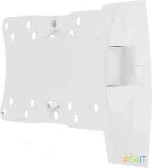 Кронштейн для телевизора Holder LCDS-5062 белый 19"-32" макс.30кг настенный поворот и наклон