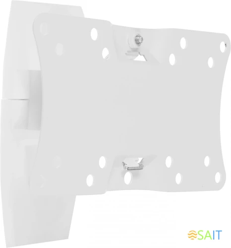 Кронштейн для телевизора Holder LCDS-5062 белый 19"-32" макс.30кг настенный поворот и наклон