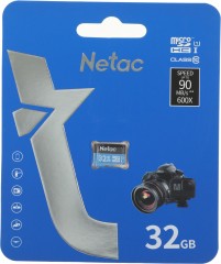 Флеш карта microSDHC 32GB Netac NT02P500STN-032G-S P500 w/o adapter