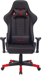 Кресло игровое A4Tech Bloody GC-550 черный эко.кожа крестов.