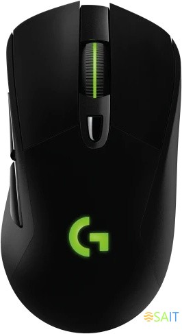 Мышь Logitech G703 LightSpeed черный оптическая 25600dpi беспров. USB 5but (910-005644)