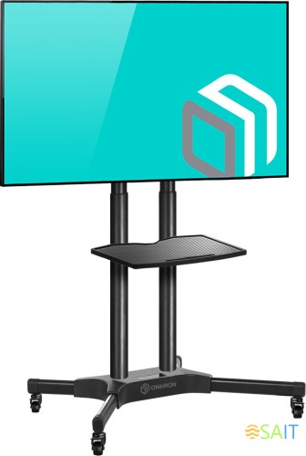 Подставка для телевизора Onkron TS1351 черный 32"-65" макс.50кг напольный мобильный