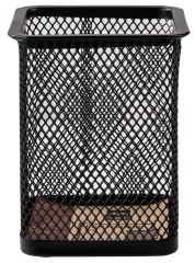 Подставка Deli E9174 для письменных принадлежностей черный металл сетка