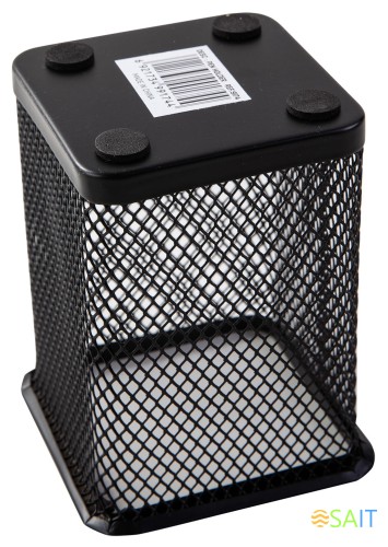 Подставка Deli E9174 для письменных принадлежностей черный металл сетка