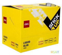 Клей жидкий Deli E7316A 50мл прозрачный