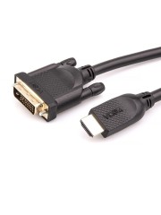 Кабель VCOM HDMI (m) - DVI-D (m)
