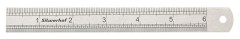 Линейка Silwerhof 160164 сталь нержавеющая дл.15см двухсторонняя шкала