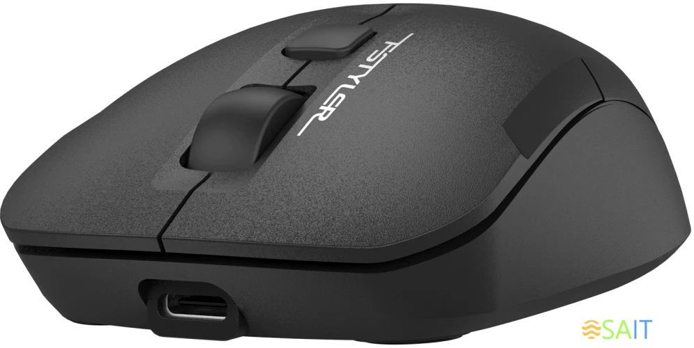 Мышь A4Tech Fstyler FG16C Air2 черный оптическая 2000dpi беспров. USB для ноутбука 3but (FG16C AIR2 BLACK)