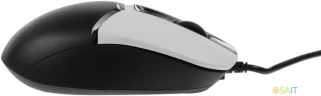 Мышь A4Tech Fstyler FM12S Panda белый/черный оптическая 1200dpi silent USB 3but