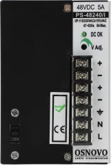 Блок питания AC/DC Osnovo PS-48240/I 45В 53В 240Вт