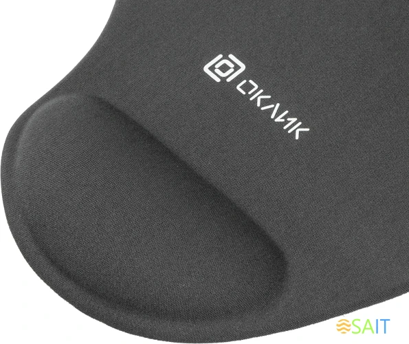 Коврик для мыши Оклик OK-RG0550-GR Мини серый 220x195x20мм