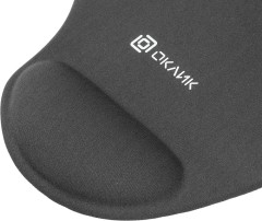 Коврик для мыши Оклик OK-RG0550-GR Мини серый 220x195x20мм