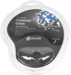 Коврик для мыши Оклик OK-RG0550-GR Мини серый 220x195x20мм