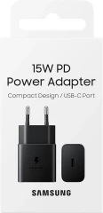 Сетевое зар./устр. Samsung EP-T1510 2A (PD) USB-C Samsung черный (EP-T1510XBEGEU)