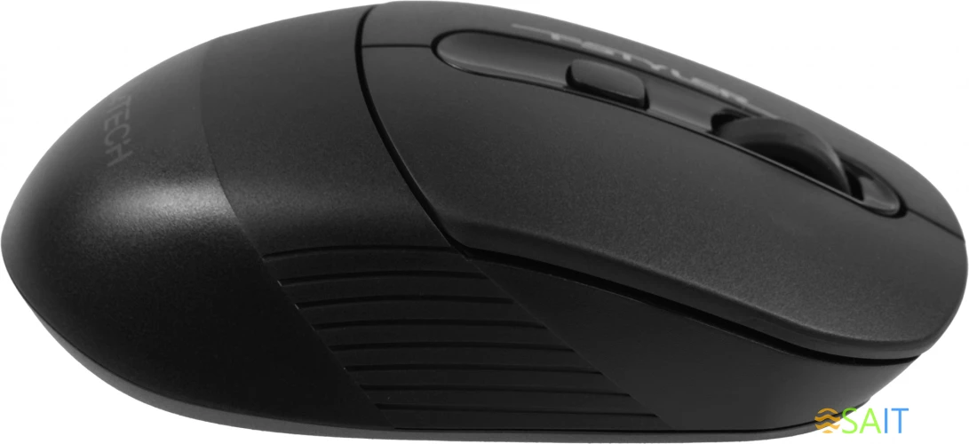 Мышь A4Tech Fstyler FB10C черный оптическая 2000dpi беспров. BT/Radio USB 4but (FB10C STONE BLACK)