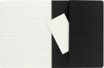 Блокнот Moleskine CAHIER JOURNAL QP321 XLarge 190х250мм обложка картон 120стр. линейка черный (3шт)