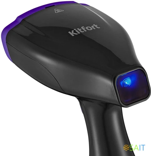 Отпариватель ручной Kitfort КТ-9121-1 1500Вт черный/фиолетовый