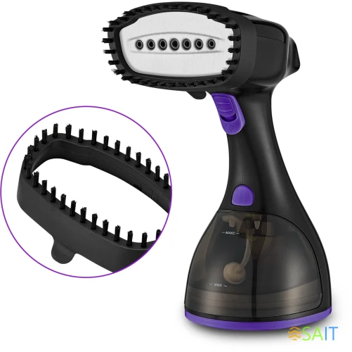 Отпариватель ручной Kitfort КТ-9121-1 1500Вт черный/фиолетовый