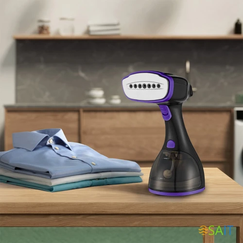 Отпариватель ручной Kitfort КТ-9121-1 1500Вт черный/фиолетовый