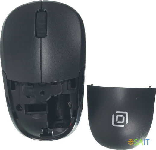 Клавиатура + мышь Оклик 220M клав:черный мышь:черный USB беспроводная slim Multimedia (1062000)