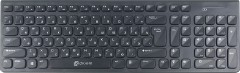 Клавиатура + мышь Оклик 220M клав:черный мышь:черный USB беспроводная slim Multimedia (1062000)