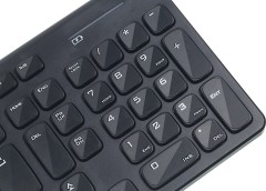 Клавиатура + мышь Оклик 220M клав:черный мышь:черный USB беспроводная slim Multimedia (1062000)