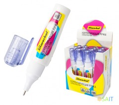 Ручка корректор Silwerhof 443008 6мл дисплей картонный